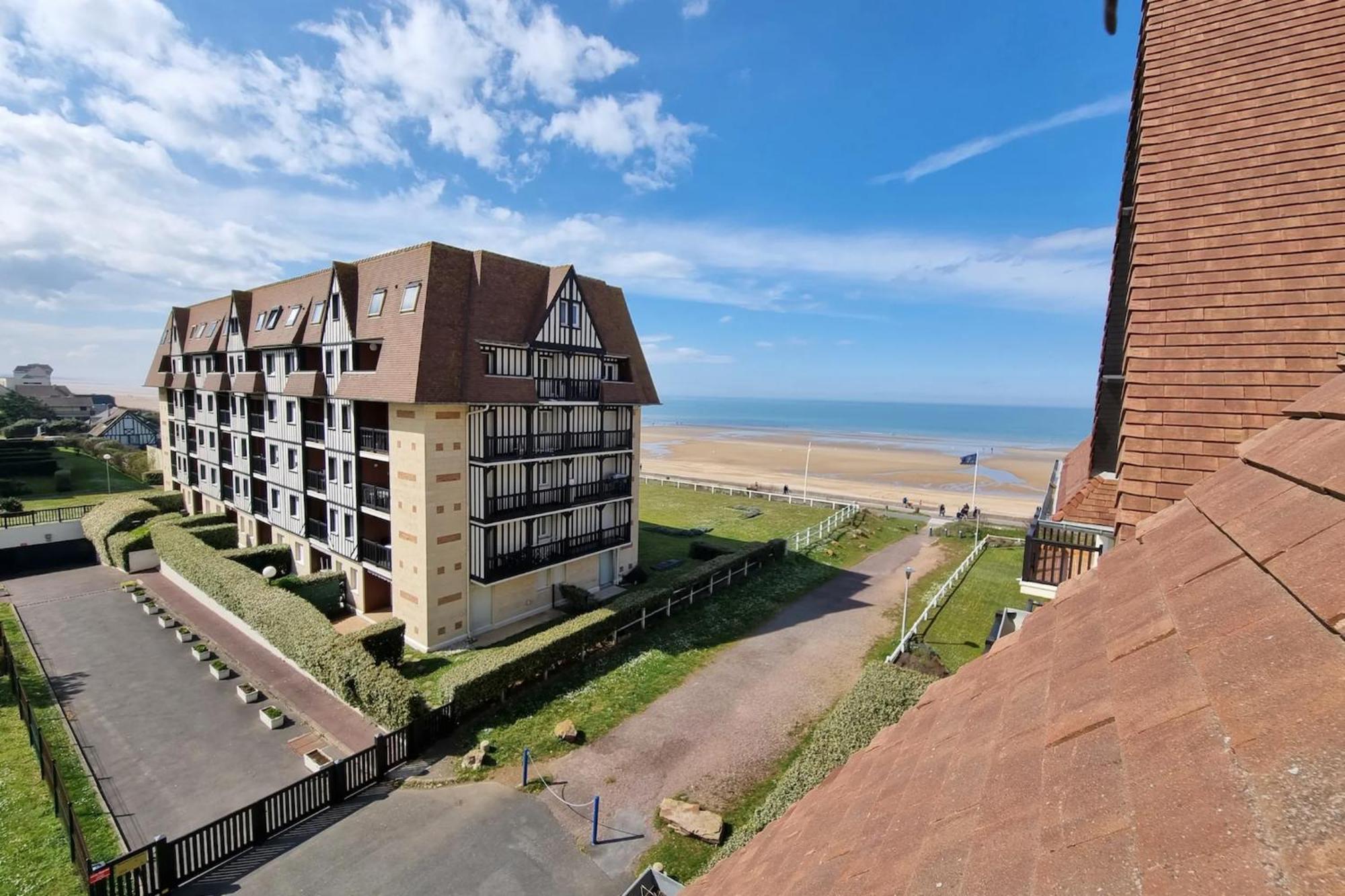 Studio Cocooning Petite Vue Mer Cabourg Dış mekan fotoğraf