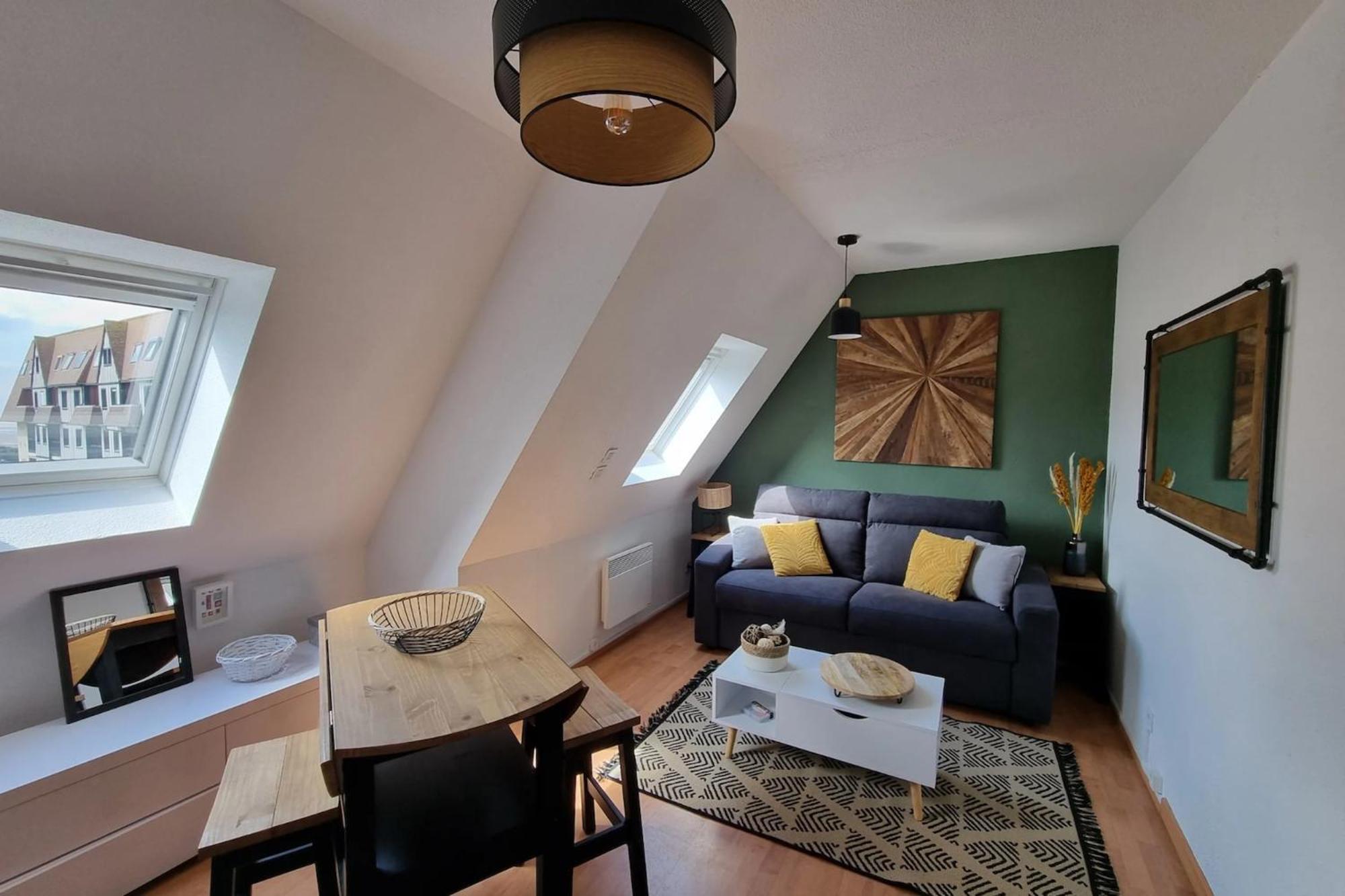 Studio Cocooning Petite Vue Mer Cabourg Dış mekan fotoğraf